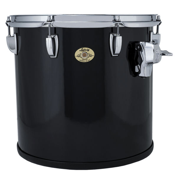 Konserttom-Tomtromme Ludwig PS334TR0G,14x13 Single Head, Black Cortex