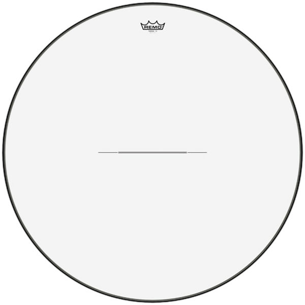 Paukeskinn Remo TC-2308-RS, Clear, 23 8/15, Aluminum Insert