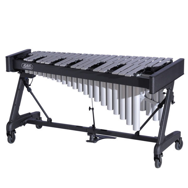 Vibrafon Adams Solist VSNA31S, 3,1 Octaves, E3-F6, 50-38mm Bars, u/Motor, Silver, Apex Frame