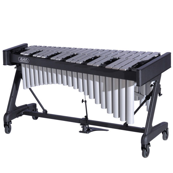 Vibrafon Adams Concert VCNA30S, 3 Octaves, F3-F6, 57-38mm Bars, u/Motor, Silver, Apex Frame