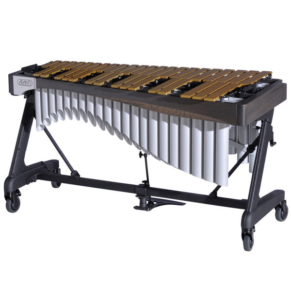 Vibrafon Adams Artist Alpha VAWA30G-14, 3 Octaves, F3-F6, 57-38mm Bars, w/Motor, Gold, Apex Frame, 14 Graphite/Titanium Silver 