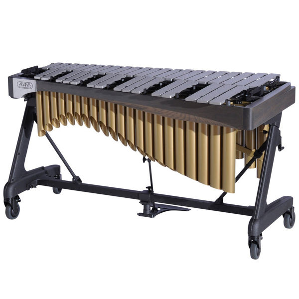 Vibrafon Adams Artist Alpha VAWA30S-13, 3 Octaves, F3-F6, 57-38mm Bars, w/Motor, Silver, Apex Frame, 13 Graphite/Satin Gold 