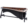 Marimba Adams Artist Alpha MAHA43-31, 4 1/3 Octave, A2-C7, 67-40mm Rosewood Bars, Apex Frame, 31 Whitewash/Midnight Black