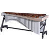 Marimba Adams Artist Alpha MAHA43-34, 4 1/3 Octave, A2-C7, 67-40mm Rosewood Bars, Apex Frame, 34 Whitewash/Titanium Silver