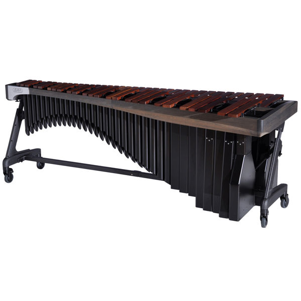 Marimba Adams Artist Alpha MAHA50-11, 5 Octave, C2-C7, 70-40mm Rosewood Bars, Apex Frame, 11 Graphite/Midnight Black