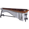 Marimba Adams Artist Alpha MAHA50-24, 5 Octave, C2-C7, 70-40mm Rosewood Bars, Apex Frame, 24 Walnut/Titanium Silver