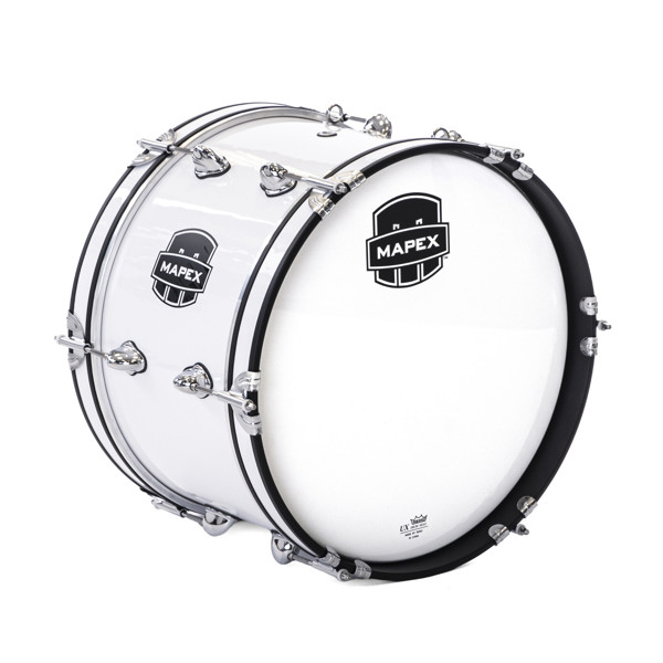 Marsjstortromme Mapex Contender CBS1610, White, 16x10, 4,2kg