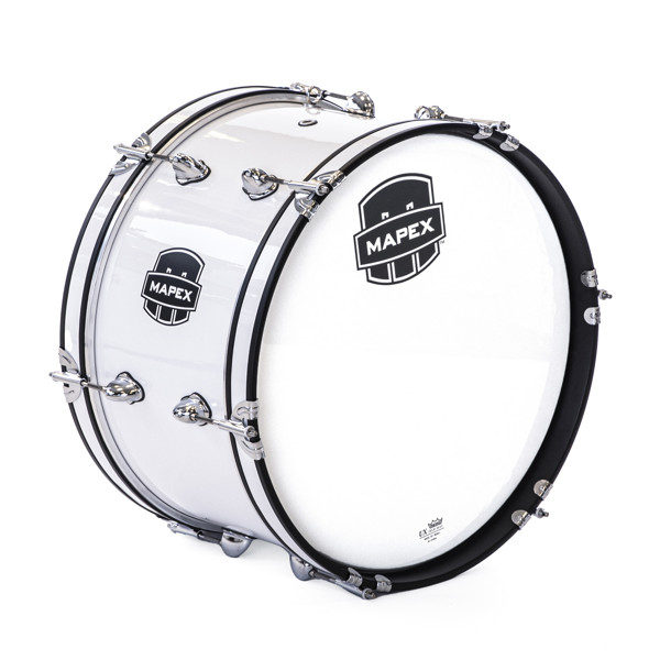 Marsjstortromme Mapex Contender CBS1810, White, 18x10, 4,7kg