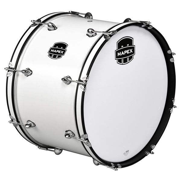 Marsjstortromme Mapex Contender MCCBS1814, White, 18x14