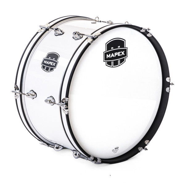 Marsjstortromme Mapex Contender CBS2010, White, 20x10, 5,2kg