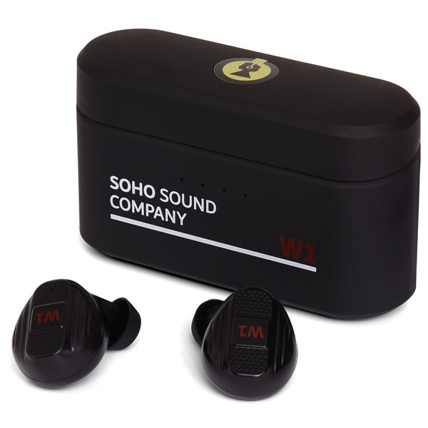 Hodetelefon Soho W1, Earbuds, Black