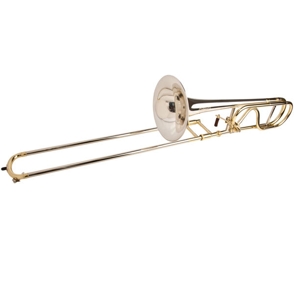 Tenortrombone Bb/F Adams Tillegg TB1, Bell and Valve section, 1-piece, 0,5mm, Gold brass, Laquered