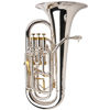 Euphonium Adams E3C, Gold Brass, 305mm/0,60, Silver Plated, w/Trigger