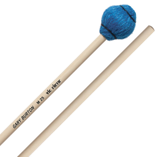 Vibrafonkøller Vic Firth M25, Gary Burton, Medium Hard, Rattan Handle