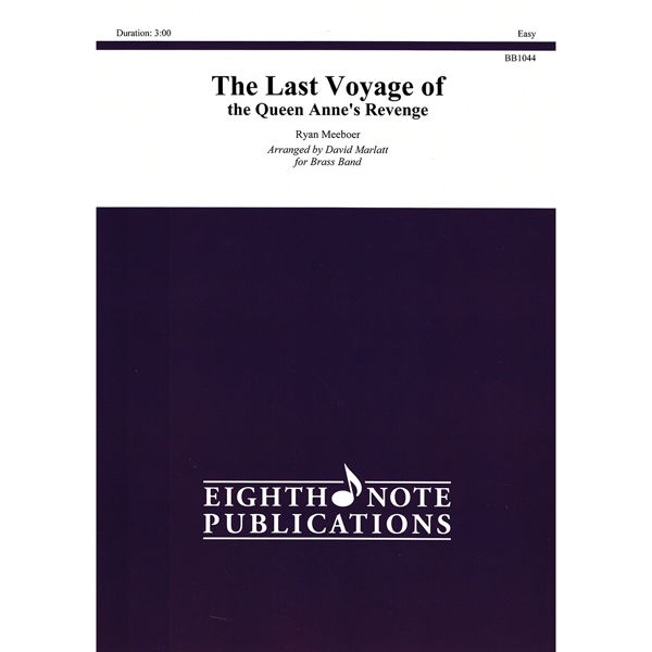The Last Voyage of the Queen Anne's Revenge, Ryan Meeboer arr. David Marlatt. Brass Band Junior Flex-7