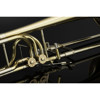 Basstrombone Bb/F/Gb JP333 Rath Dobbelt (double rotor) Forsølvet