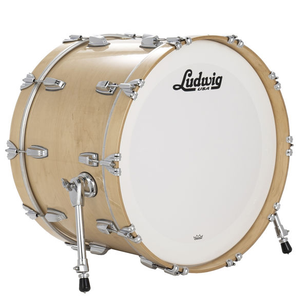 Stortromme Ludwig Classic Maple Custom Naturals & Exotic LB802, 22x20