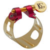 Ligature Sopransaksofon BG LDS1 Duo Gold Plated inkl Rørhette