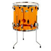 Gulvtromme Ludwig Vistalite LF944VXXWC, 14x14, Classic Lugs, m/Føtter