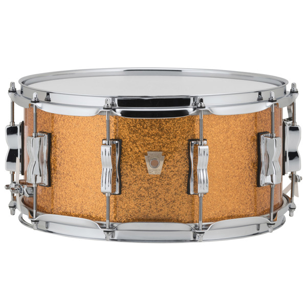 Skarptromme Ludwig Classic Maple LS403XX33, 14x6,5, 10-Lug, Gold Sparkle