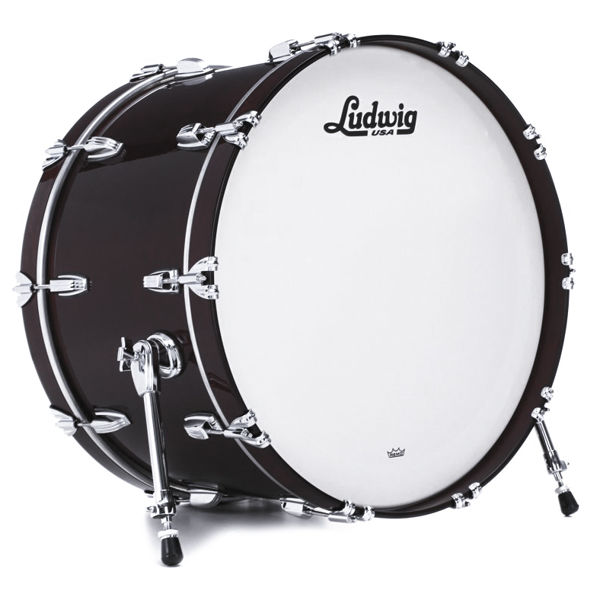 Stortromme Ludwig Classic Oak LCB742XX, 22x14, Lacquer, m/Large Classic Lugs