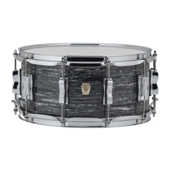 Skarptromme Ludwig Legacy Maple LLS364XX1Q, 14x6,5, Vintage Black Oyster