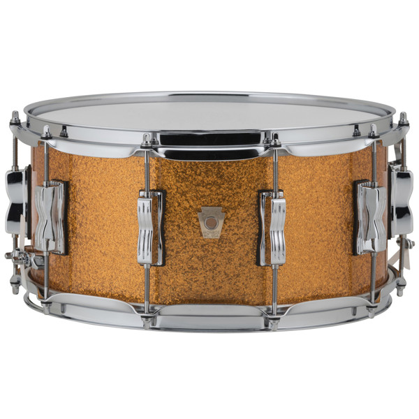 Skarptromme Ludwig Classic Maple LS401XX33, 14x5, 10-Lug, Gold Sparkle