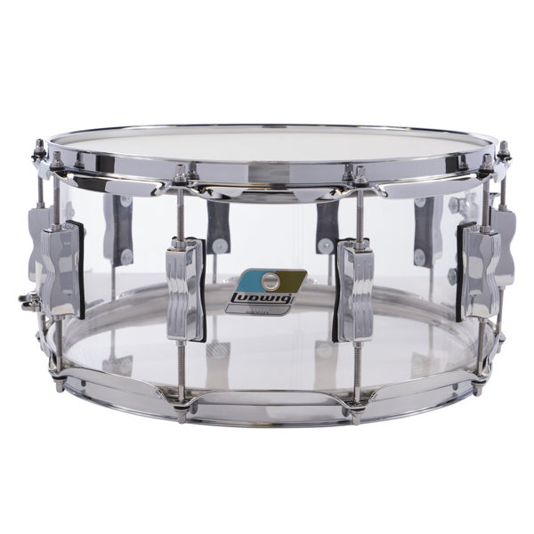 Skarptromme Ludwig Vistalite LS901VXX38, 14x5, Clear Vistalite