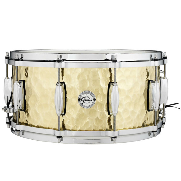 Skarptromme Gretsch Silver Series Brass S1-6514-BRH, 14x6,5, Hammered Brass