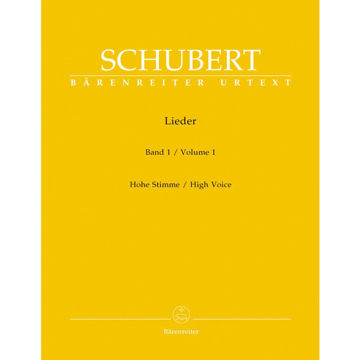 Schubert Vol. 1, Franz Schubert. High Voice and Piano. Franz Schubert