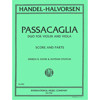 Passacaglia for Violin and Viola, on a theme by Handel. Johan Halvorsen arr. Frieda and Leonard Davis