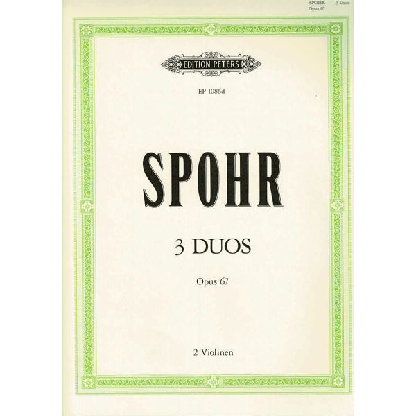 3 Duets op. 67 Violin, Louis Spohr