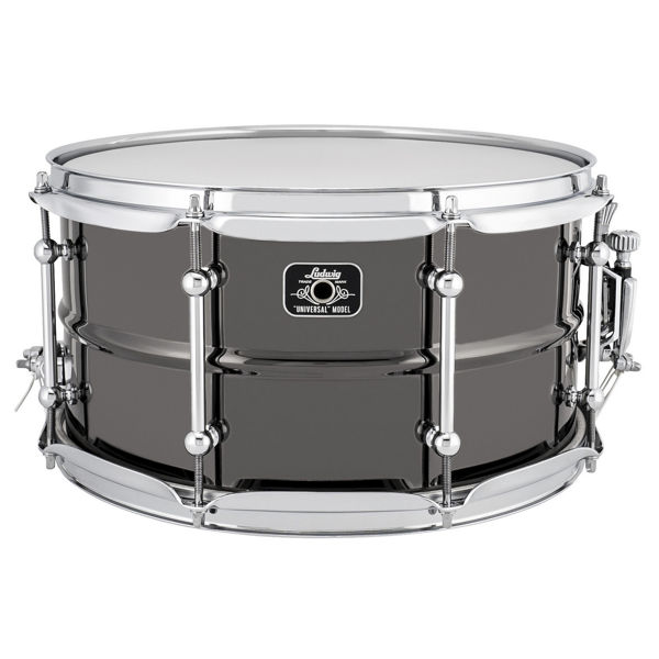 Skarptromme Ludwig Universal Brass LU0713C, 13x7, Chrome Hardware, Triple Flange Hoops, Tube Lugs