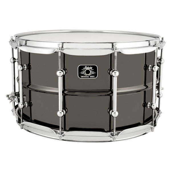 Skarptromme Ludwig Universal Brass LU0814C, 14x8, Chrome Hardware, Triple Flange Hoops, Tube Lugs