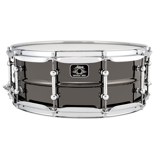 Skarptromme Ludwig Universal Brass LU5514C, 14x5,5, Chrome Hardware, Triple Flange Hoops, Tube Lugs