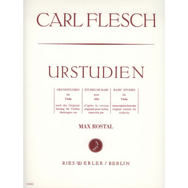 Urstudien for Viola - Carl Flesch (Max Rostal)