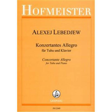 Concertante Allegro for Tuba and Piano, Alexej Lebedjew