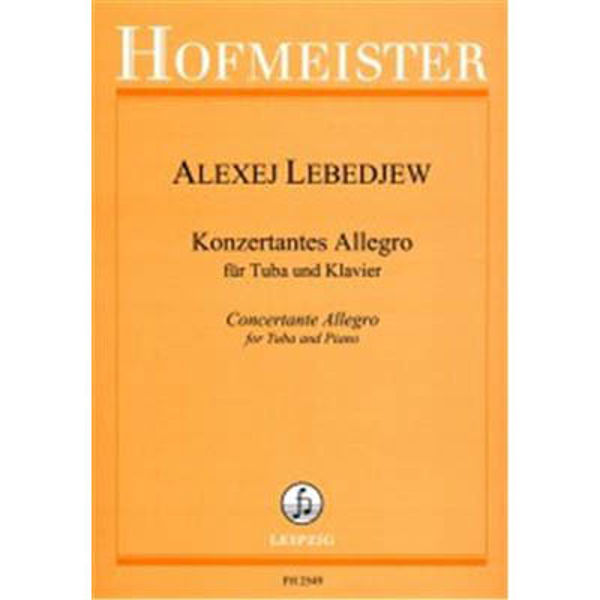 Concertante Allegro for Tuba and Piano, Alexej Lebedjew