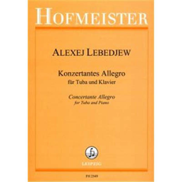 Concertante Allegro for Tuba and Piano, Alexej Lebedjew