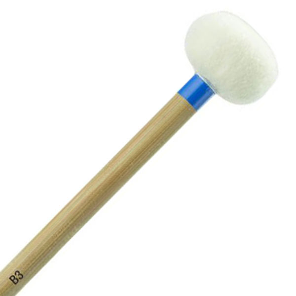 Paukekøller Balter Mallets BB3, Medium, Blue, Bamboo Handle