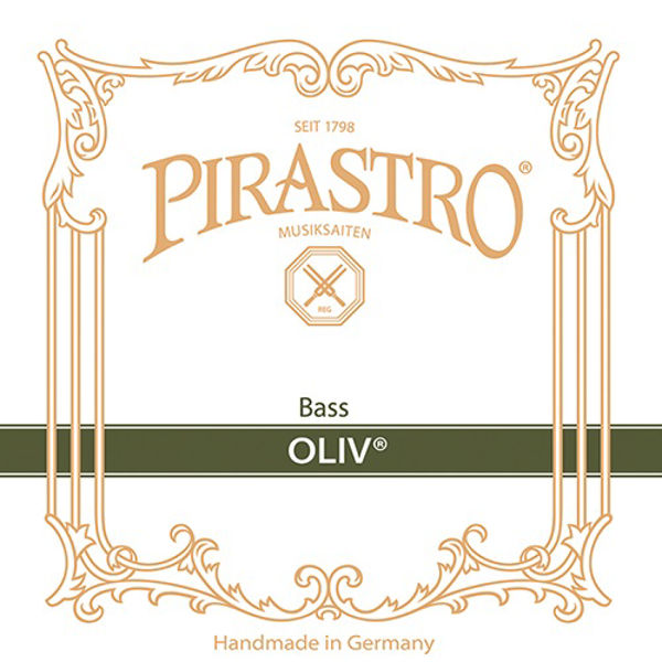 Kontrabasstreng Pirastro Oliv 2D Orchestra Gut/Chrome Steel Mittel