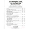 Compatible Trios for Weddings Piano Score