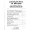 Compatible Trios for Weddings Clarinet/Trumpet/Euphonium Bb TC/Tenor Saxophone Bb