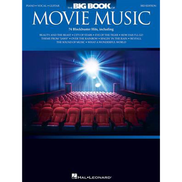The Big Book of Movie Music - 3rd edition, Piano/Vocal/Guitar