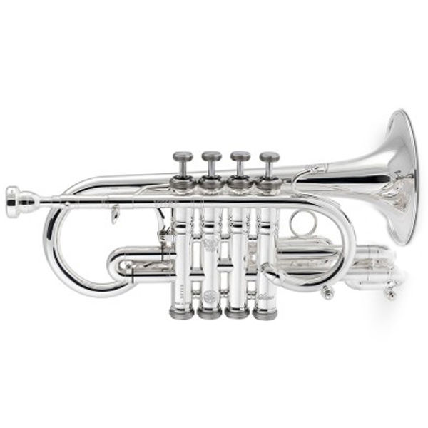 Kornett Eb/D Stomvi Titan Bellflex Silverplated 4 valve (Basic)