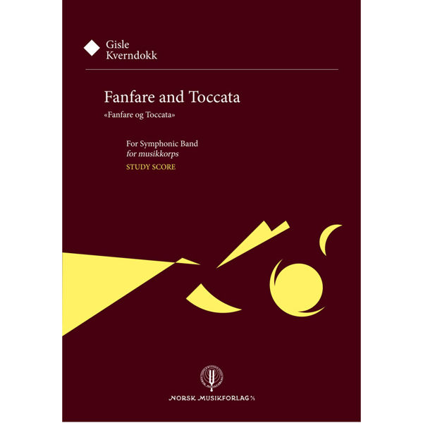 Fanfare and Toccata, Gisle Kverndokk, Orkester, Study Score