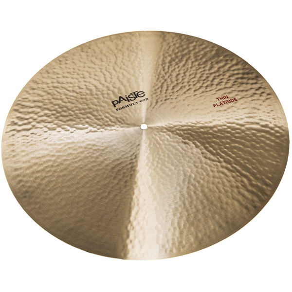 Cymbal Paiste Formula 602 Classic Ride, Thin Flat 22