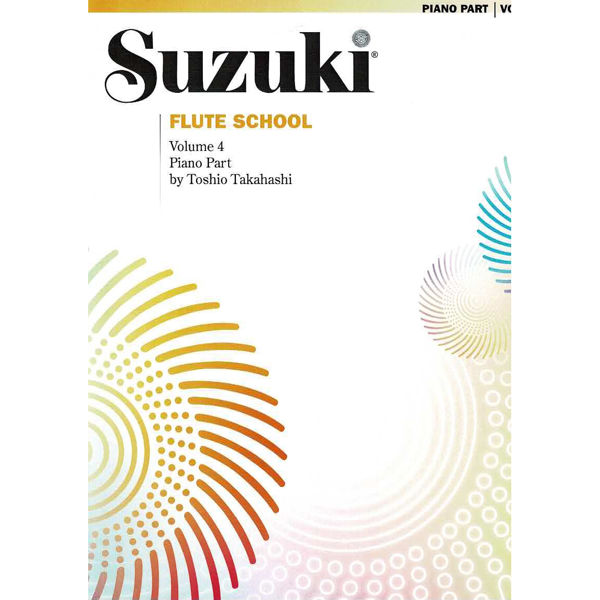 Suzuki Flute School vol 4 Pianoacc. Book