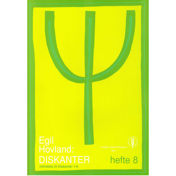 Diskanter Hefte 8, Egil Hovland - Diskantstemmer Partitur