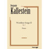 Wordless Songs nr 2 Op. 3, Benjamin Kallestein. Piano